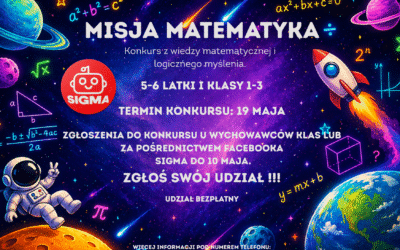 MISJA MATEMATYKA – startujemy z konkursem!